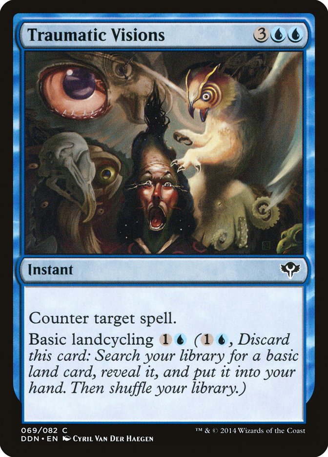 Traumatic Visions (69) [Duel Decks: Speed vs. Cunning]