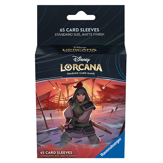 Disney Lorcana: Rise of the Floodborn TCG Card Sleeve Pack - Mulan