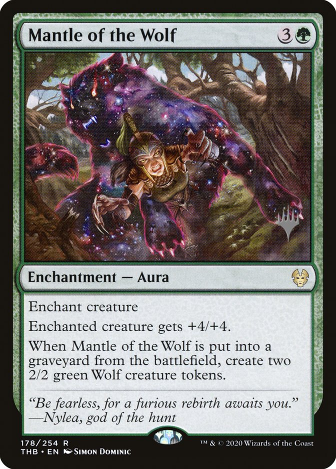 Mantle of the Wolf (178) [Promo Pack: Theros Beyond Death]