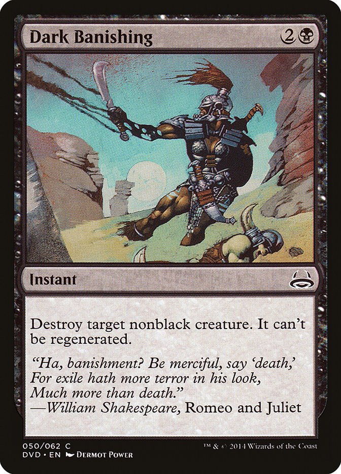 Dark Banishing (50) [Duel Decks: Anthology]