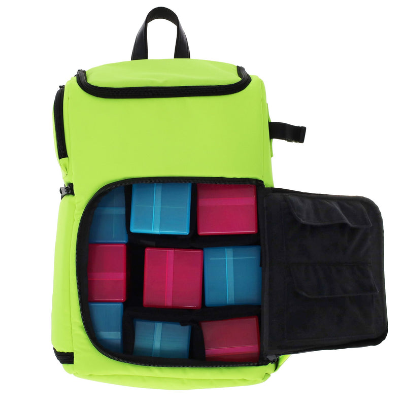 BCW -  TCG Backpack - Radioactive Green