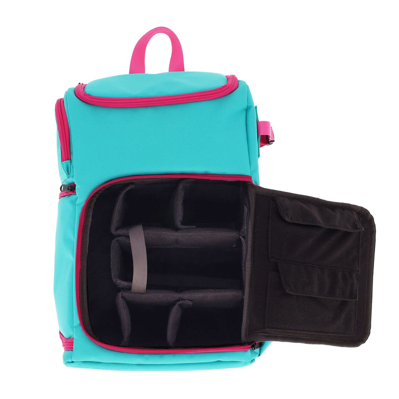 BCW -  TCG Backpack - Cyber Pink/Teal