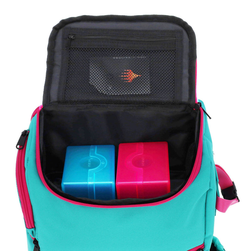 BCW -  TCG Backpack - Cyber Pink/Teal