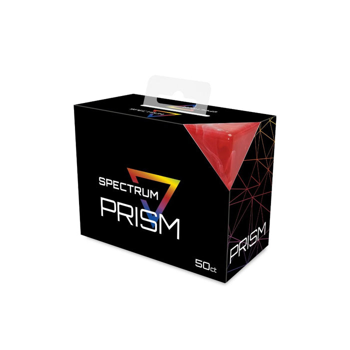 Prism Deck Case - 50 CT - Carnelian Red