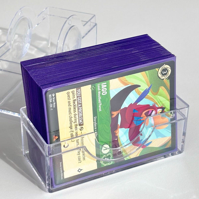 Prism Deck Case - 50 CT - Crystal Clear