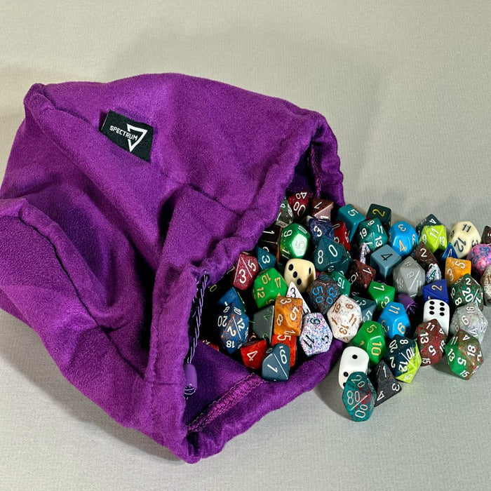 BCW - Large Dice Bag - Purple