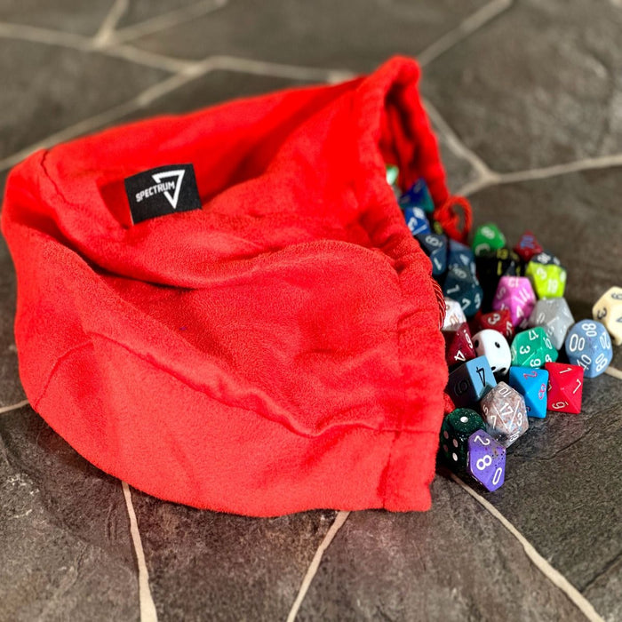 BCW - Large Dice Bag - Red