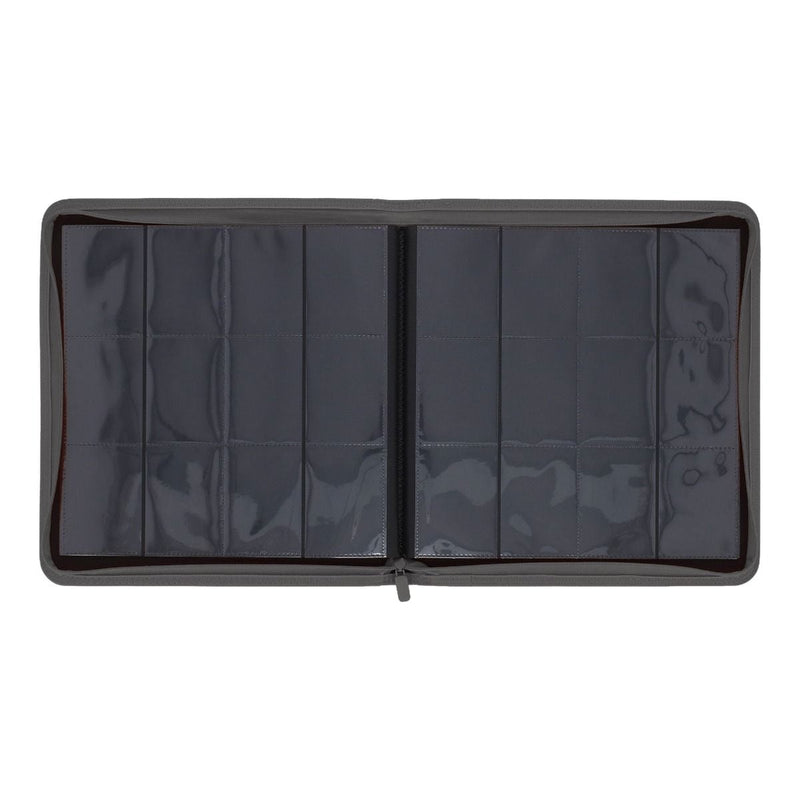 BCW Z-Folio 12-Pocket LX Album - Gray