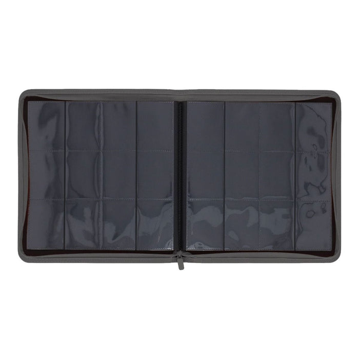 BCW Z-Folio 12-Pocket LX Album - Gray