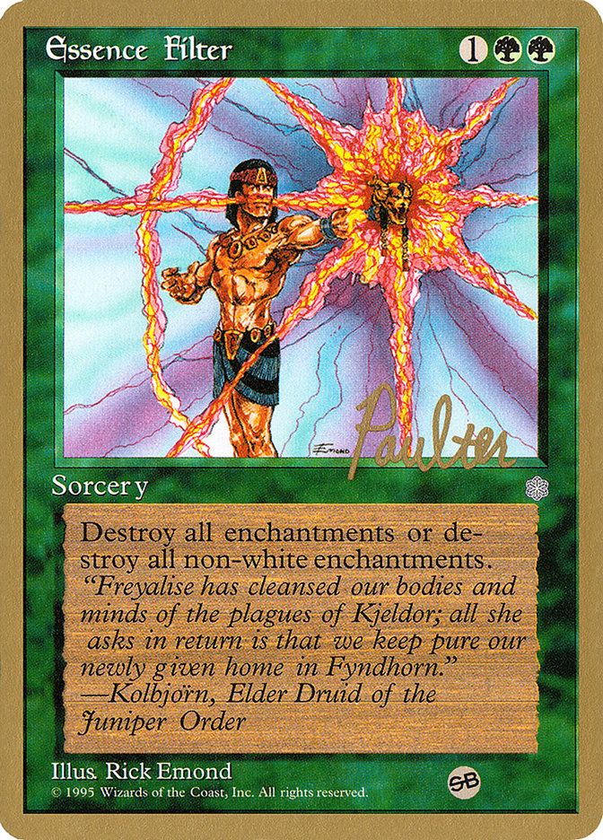 Essence Filter - 1996 Preston Poulter (ICE) (SB) [World Championship Decks]