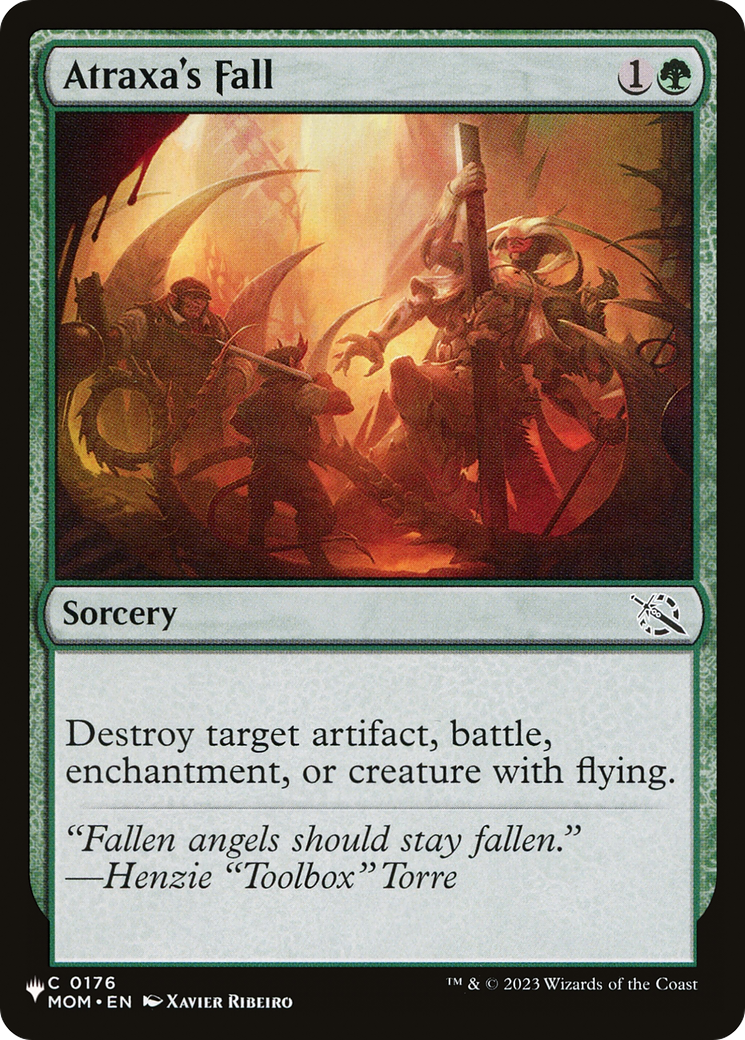 Atraxa's Fall (0176) [The List Reprints]