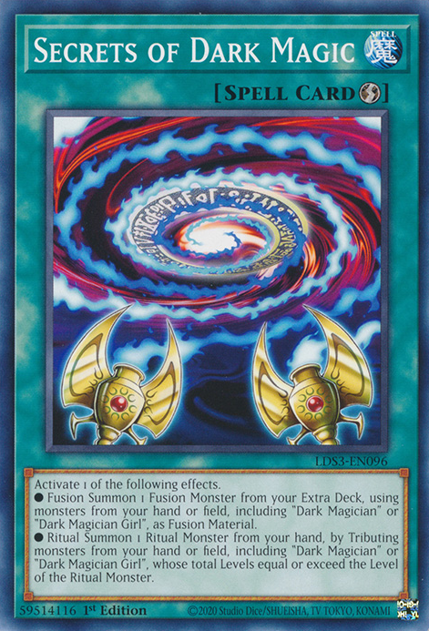 Secrets of Dark Magic (LDS3-EN096) [Legendary Duelists: Season 3]