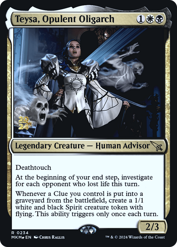 Teysa, Opulent Oligarch (234) [Prerelease Cards]