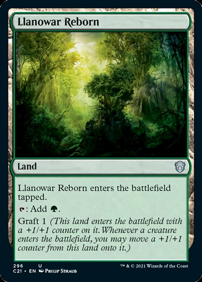 Llanowar Reborn (296) [Commander 2021]