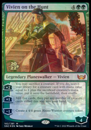 Vivien on the Hunt (162) [Prerelease Cards]