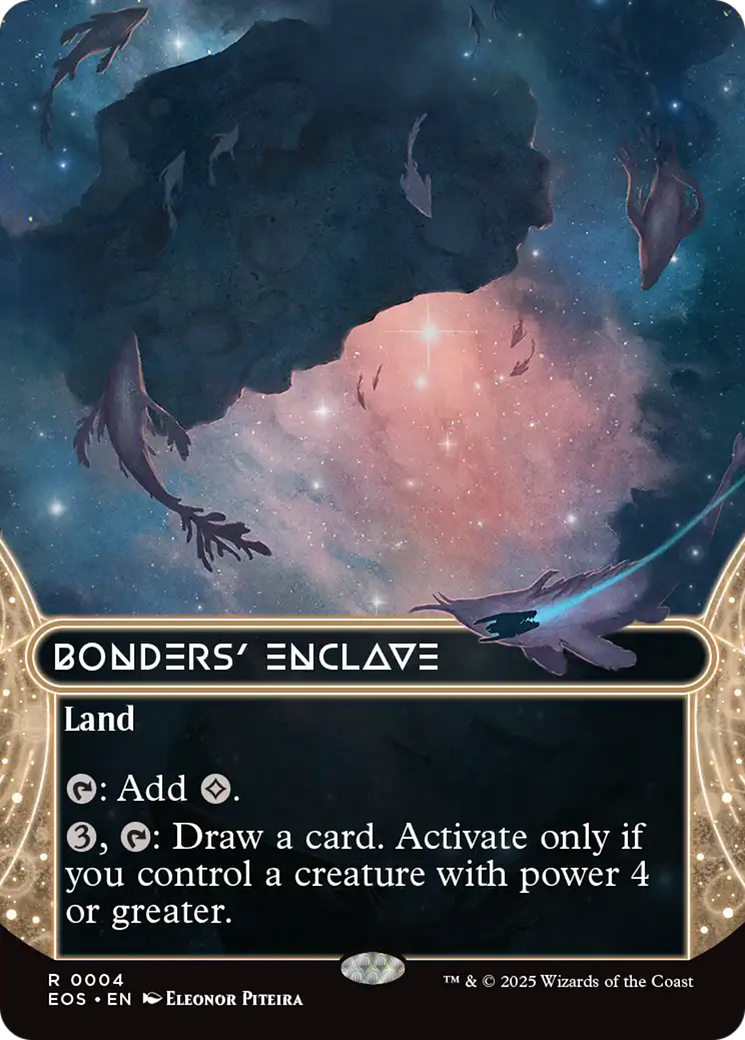 Bonders' Enclave (0004) (Borderless) (4) [Edge of Eternities: Stellar Sights]
