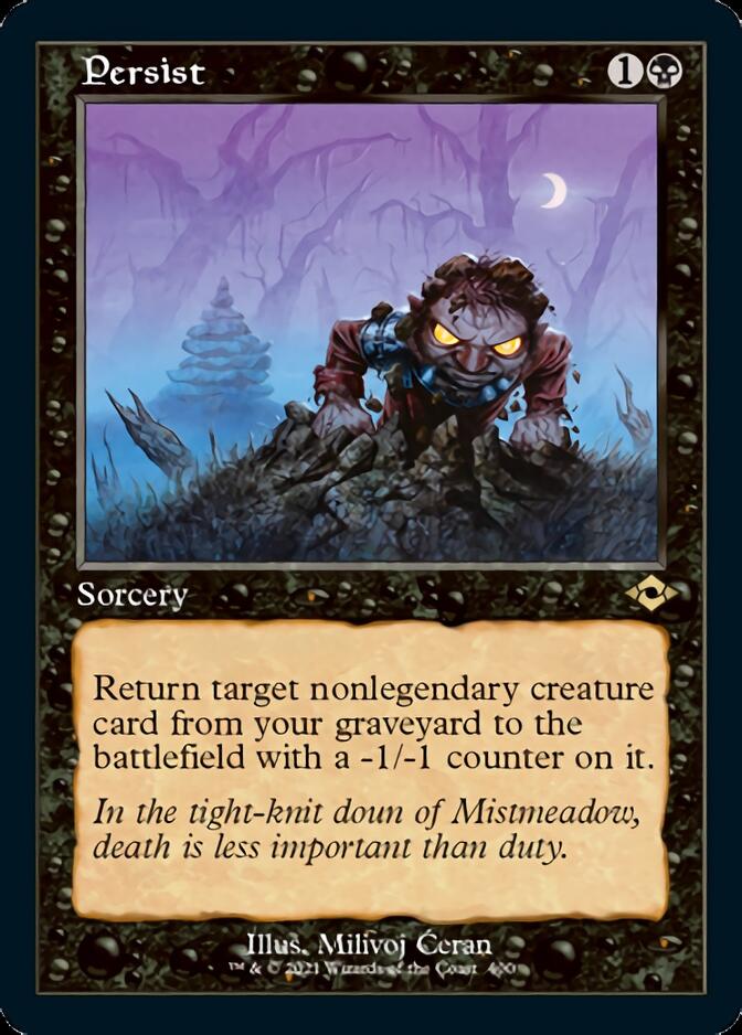 Persist (Retro Frame) (Foil Etched) (400) [Modern Horizons 2]