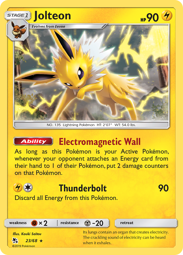 Jolteon (23/68) [Hidden Fates]