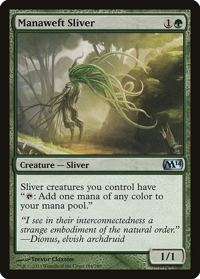 Manaweft Sliver (184) [Magic 2014 (M14)]