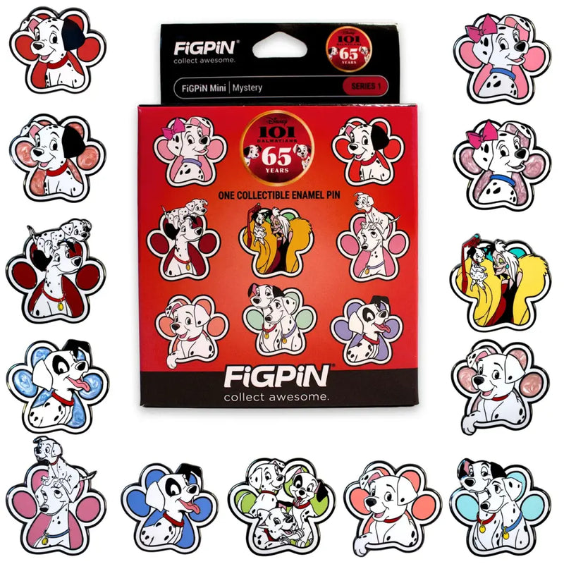 Dalmatians 65th Anniversary Mystery Mini Pins