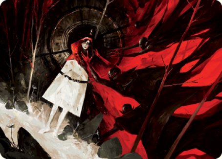 Curse of Hospitality Art Card (41) [Art Series: Innistrad: Crimson Vow]