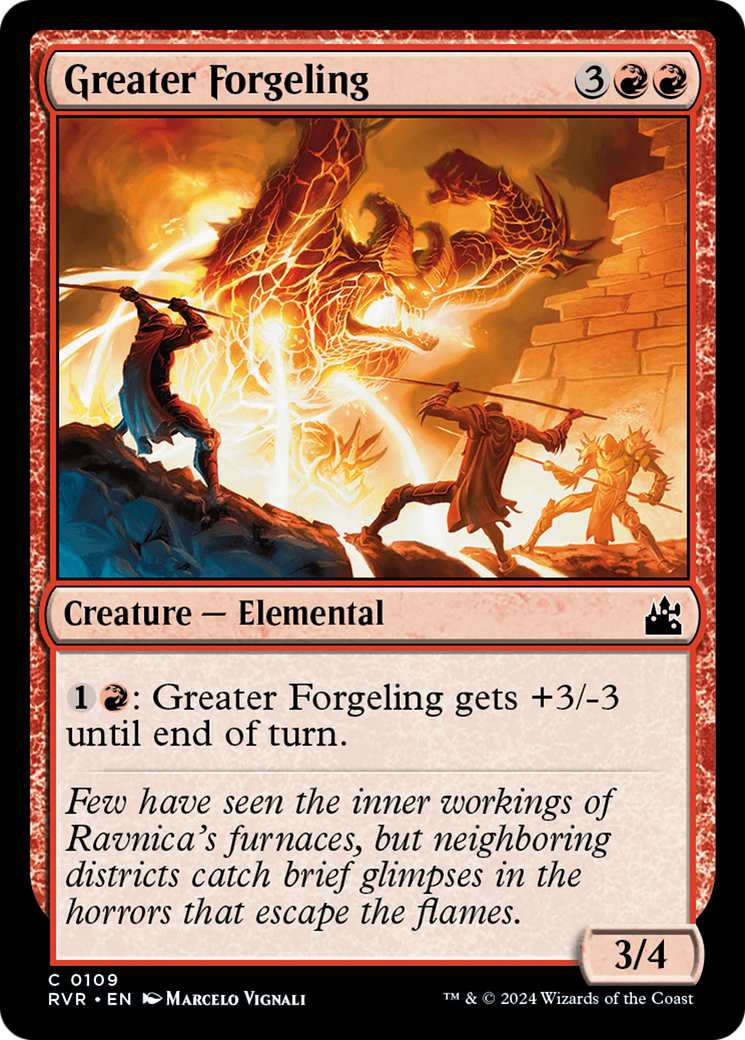 Greater Forgeling (109) [Ravnica Remastered]
