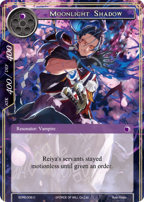 Moonlight Shadow (SDR5-008) [Reiya Cluster Starter Deck]