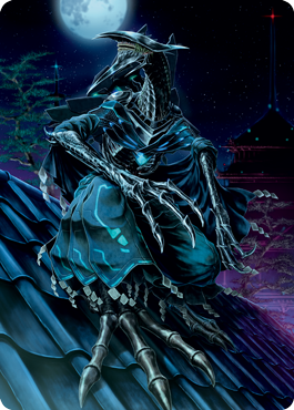 Jin-Gitaxias, Progress Tyrant Art Card [Kamigawa: Neon Dynasty Art Jin-Gitaxias, Progress Tyrant Art Card [Kamigawa: Neon Dynasty Art