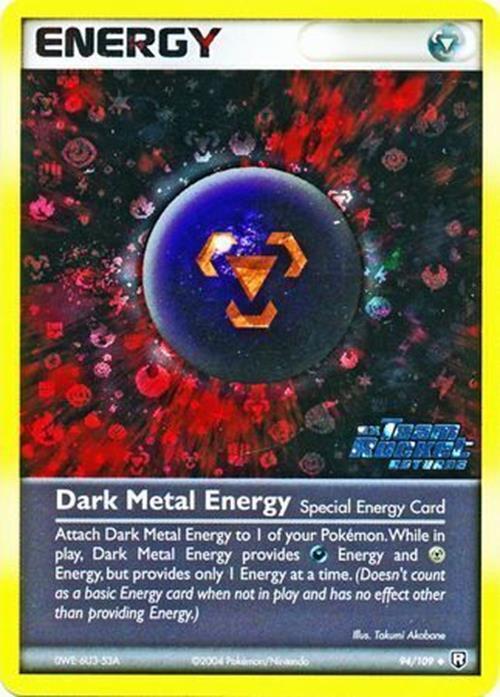 Dark Metal Energy (94/109) [EX Team Rocket Returns]