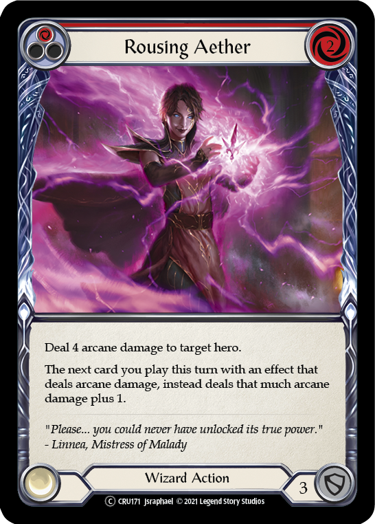 Rousing Aether (Red) (CRU171) [Crucible of War]
