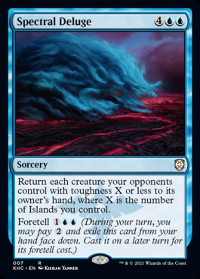 Spectral Deluge (7) [Commander: Kaldheim]