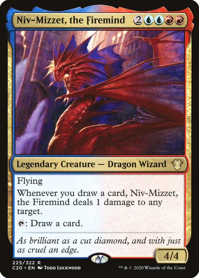 Niv-Mizzet, the Firemind (225) [Commander 2020]