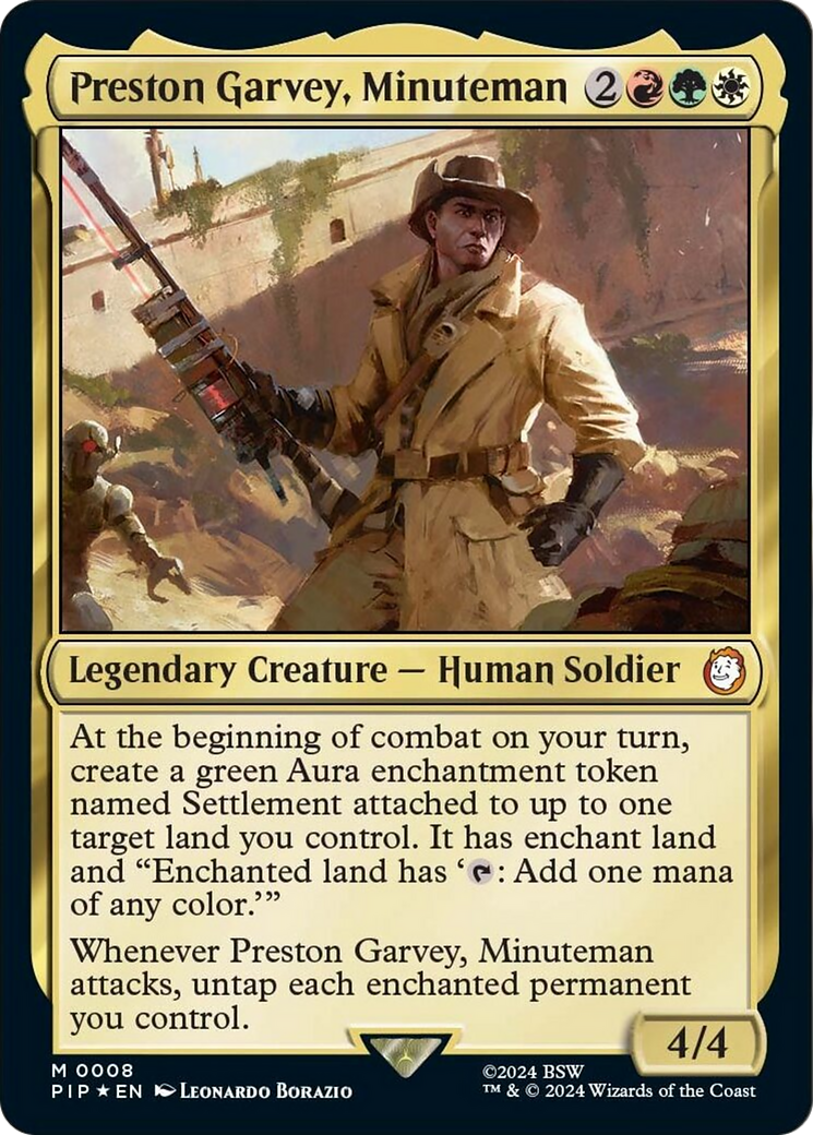 Preston Garvey, Minuteman (8) [Universes Beyond: Fallout]