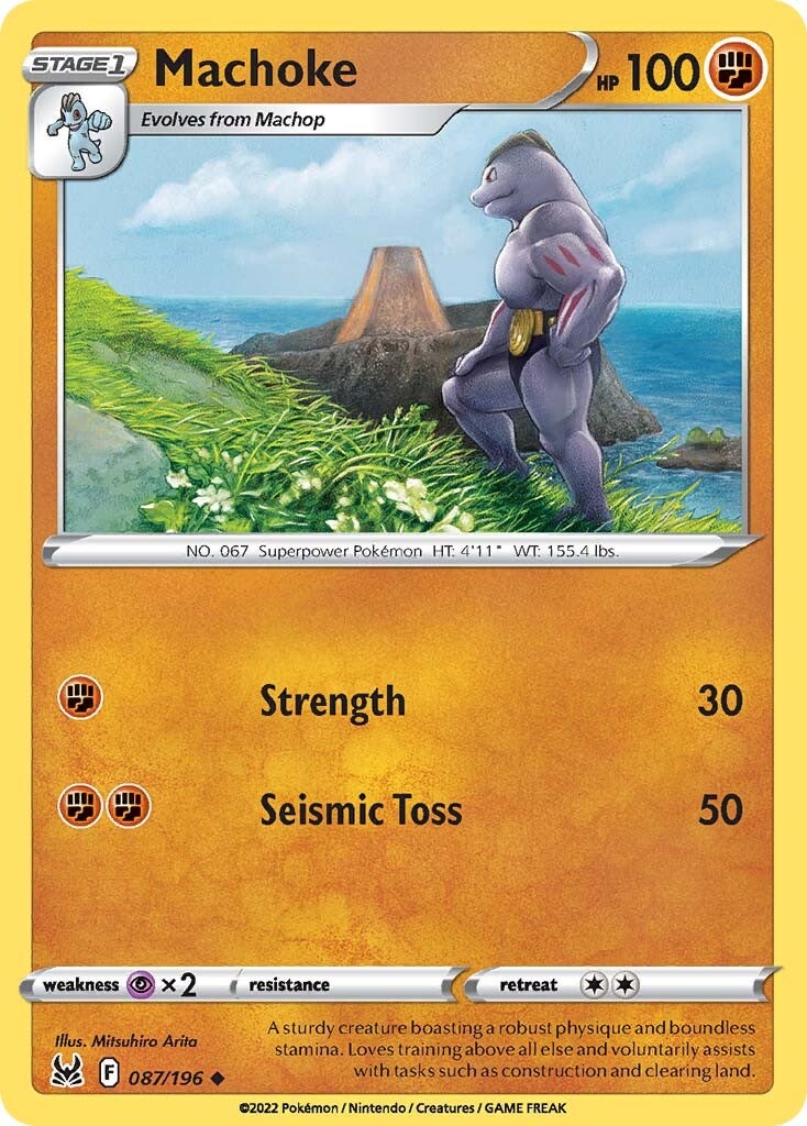 Machoke (087/196) [SWSH11: Lost Origin]