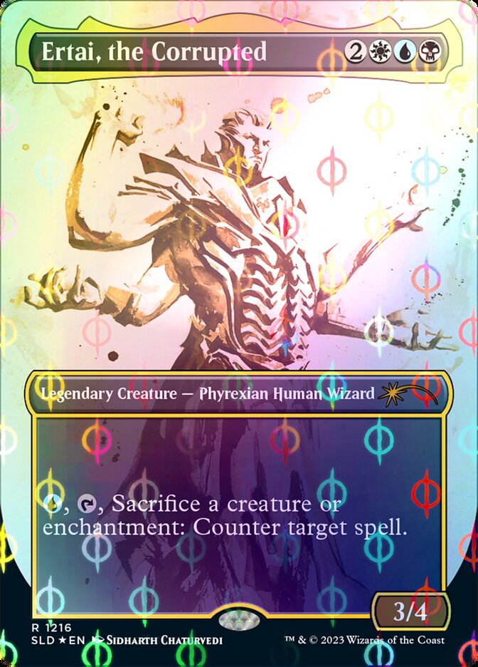 Ertai, the Corrupted (Step-and-Compleat Foil) (1216) [Secret Lair Drop Series]