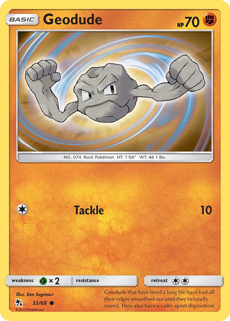 Geodude (33/68) [Hidden Fates]