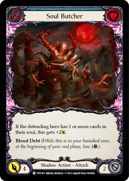 Soul Butcher (Blue) (DTD183) [Dusk till Dawn]