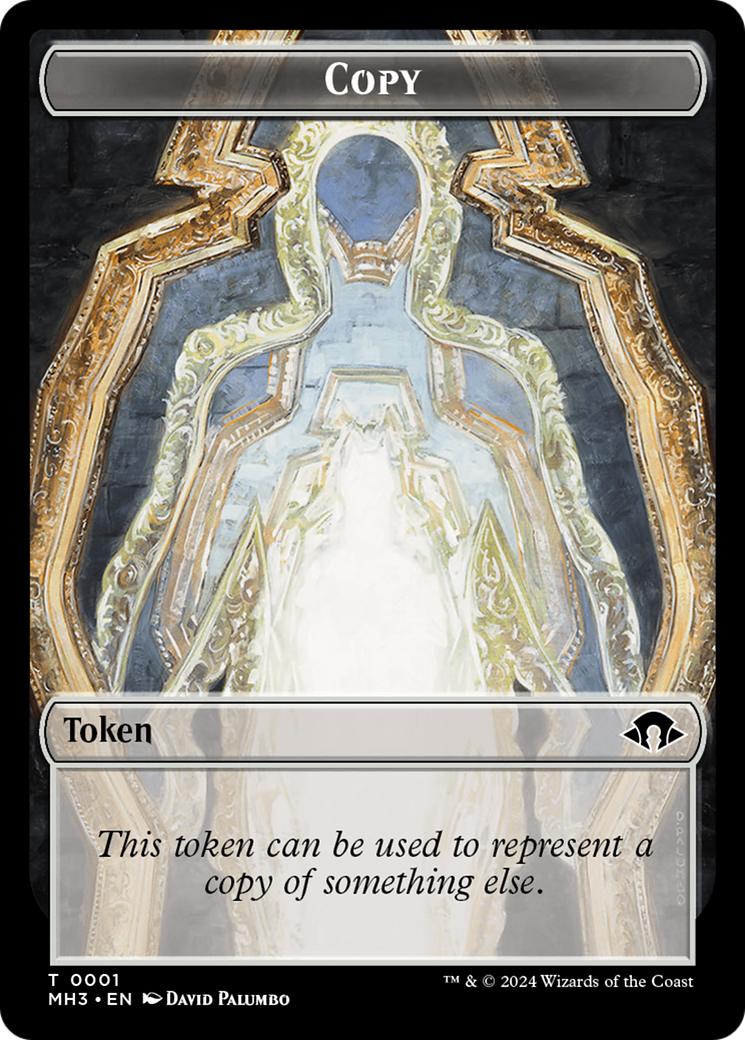 Thopter (Ripple Foil) // Copy Double-Sided Token (26 // 1) [Commander: Modern Horizons 3]