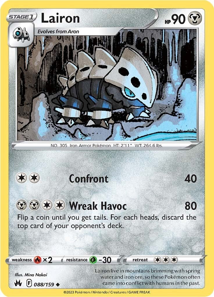 Lairon (088/159) [SWSH: Crown Zenith]