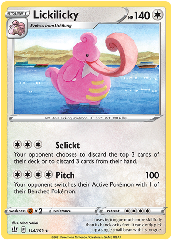Lickilicky (114/163) [SWSH05: Battle Styles]