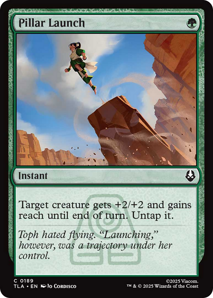 Pillar Launch (189) [Avatar: The Last Airbender]