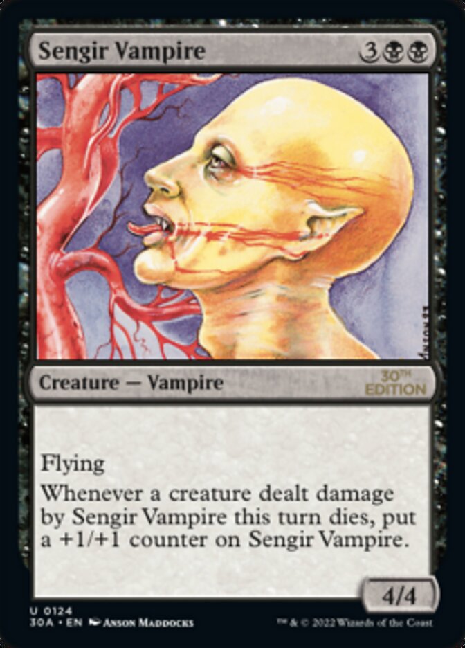 Sengir Vampire (124) [30th Anniversary Edition]