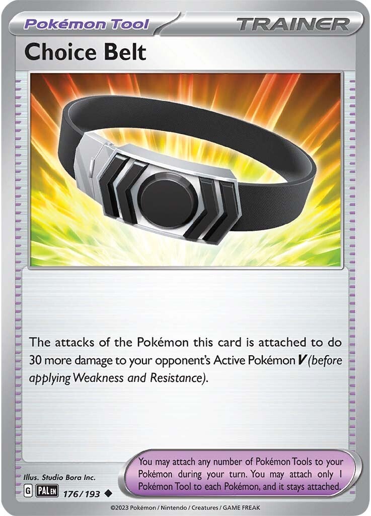Choice Belt (176/193) [SV02: Paldea Evolved]