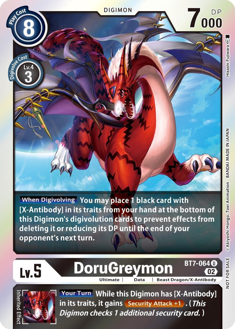 DoruGreymon (Official Tournament Pack Vol. 6) (BT7-064 U) [Next Adventure]