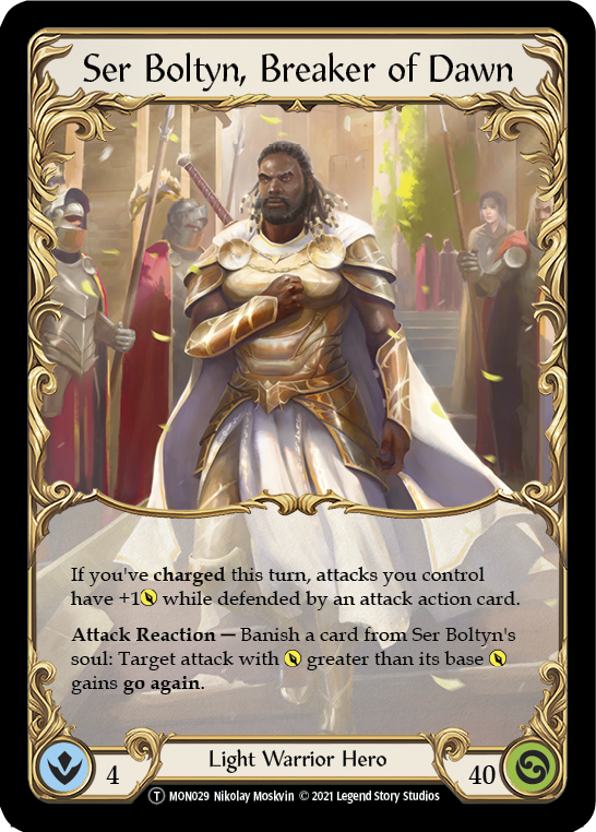 Boltyn // Ser Boltyn, Breaker of Dawn (MON030 // MON029) [Monarch]