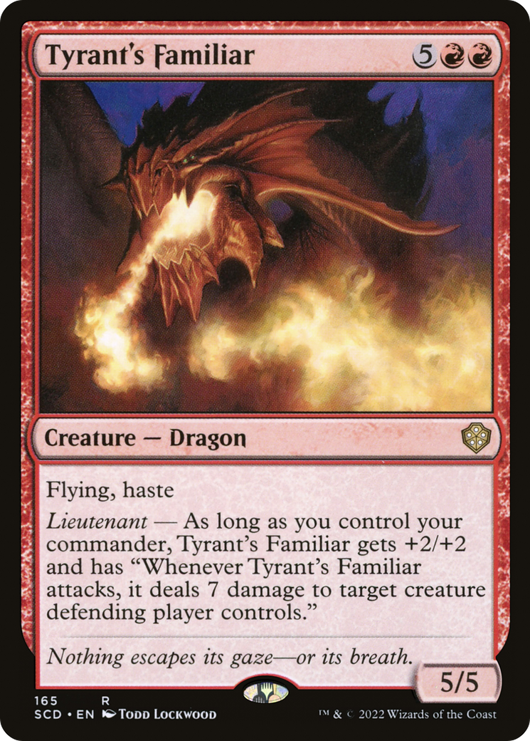 Tyrant's Familiar (165) [Starter Commander Decks]