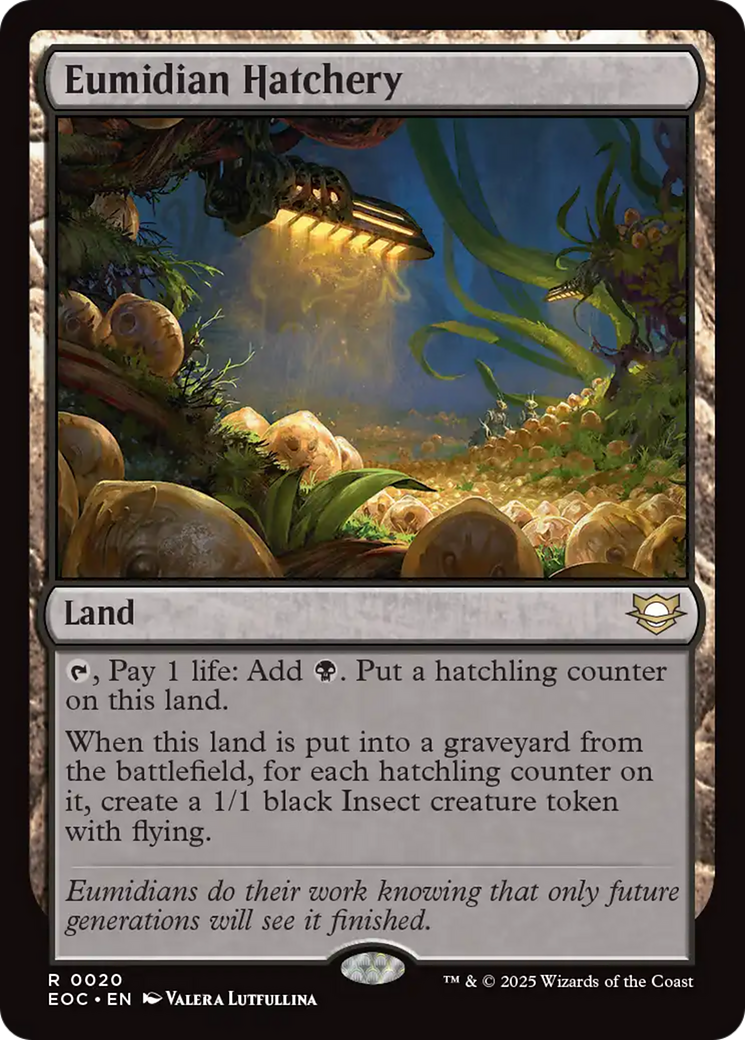 Eumidian Hatchery (20) [Commander: Edge of Eternities]