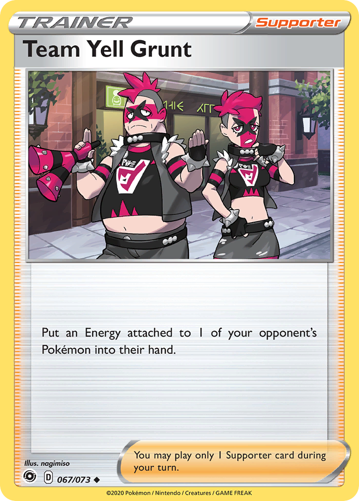Team Yell Grunt (67/73) [Champion's Path]