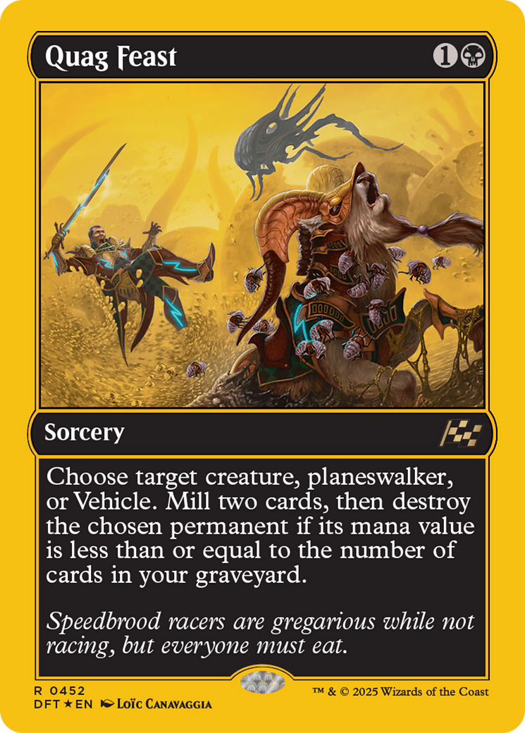 Quag Feast (First-Place Foil) (452) [Aetherdrift]