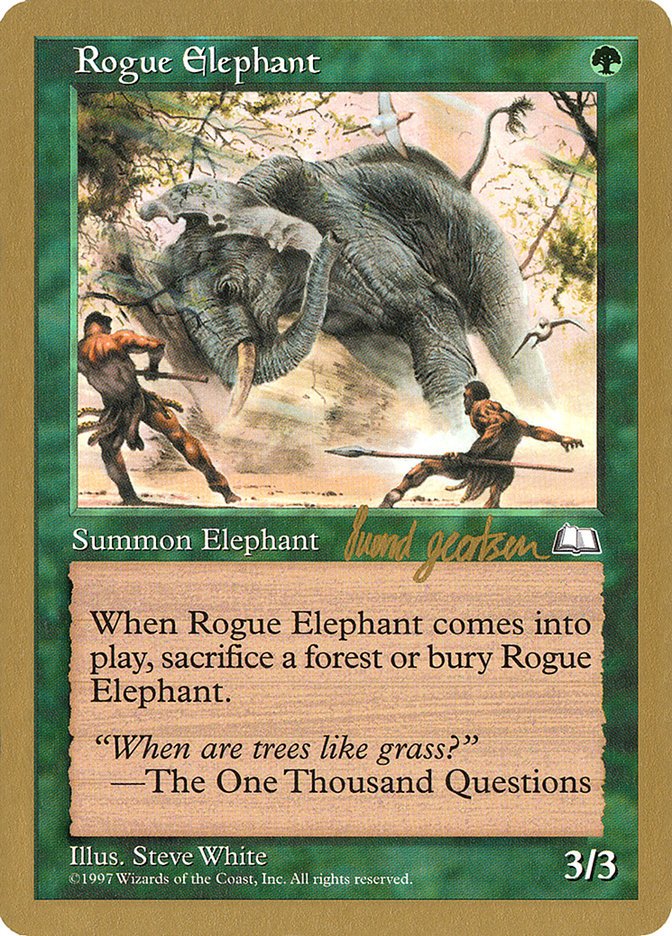 Rogue Elephant - 1997 Svend Geertsen (WTH) [World Championship Decks]